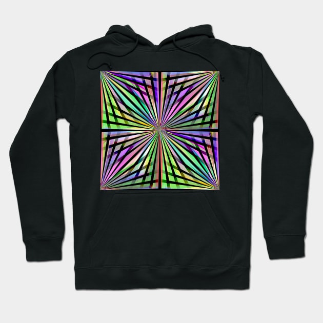 WEBBED Abstract Art. Hoodie by SartorisArt1